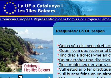 La UE en català